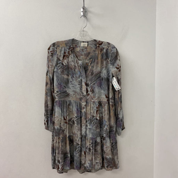 WILFRED WOMEN'S DRESS grey blue mix 2XS