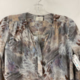 WILFRED WOMEN'S DRESS grey blue mix 2XS