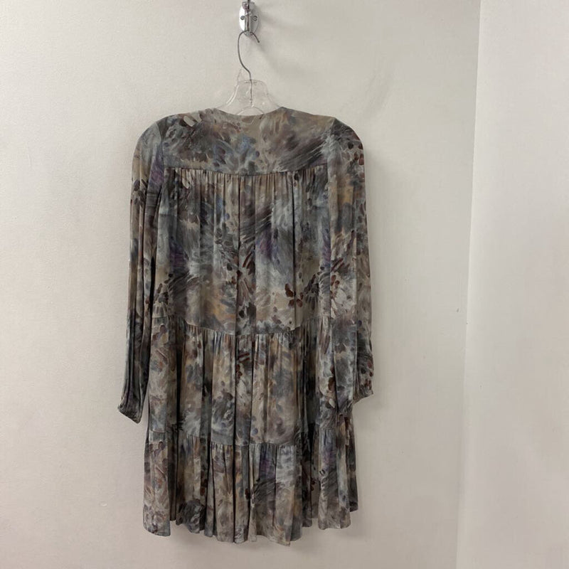 WILFRED WOMEN'S DRESS grey blue mix 2XS