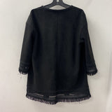ZARA WOMEN'S KIMONO/DUSTER black L