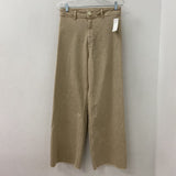ZARA WOMEN'S PANTS khaki 8