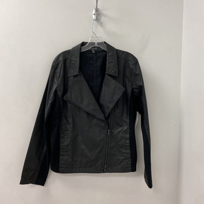 EILEEN FISHER WOMEN'S BLAZER/JACKET black XL