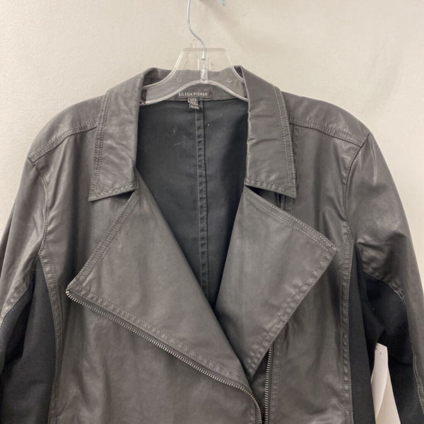 EILEEN FISHER WOMEN'S BLAZER/JACKET black XL