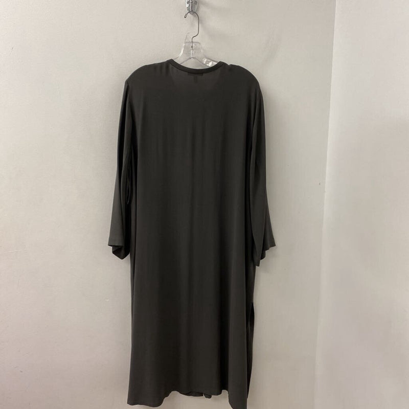 EILEEN FISHER WOMEN'S BLOUSE/SHIRT grey XL