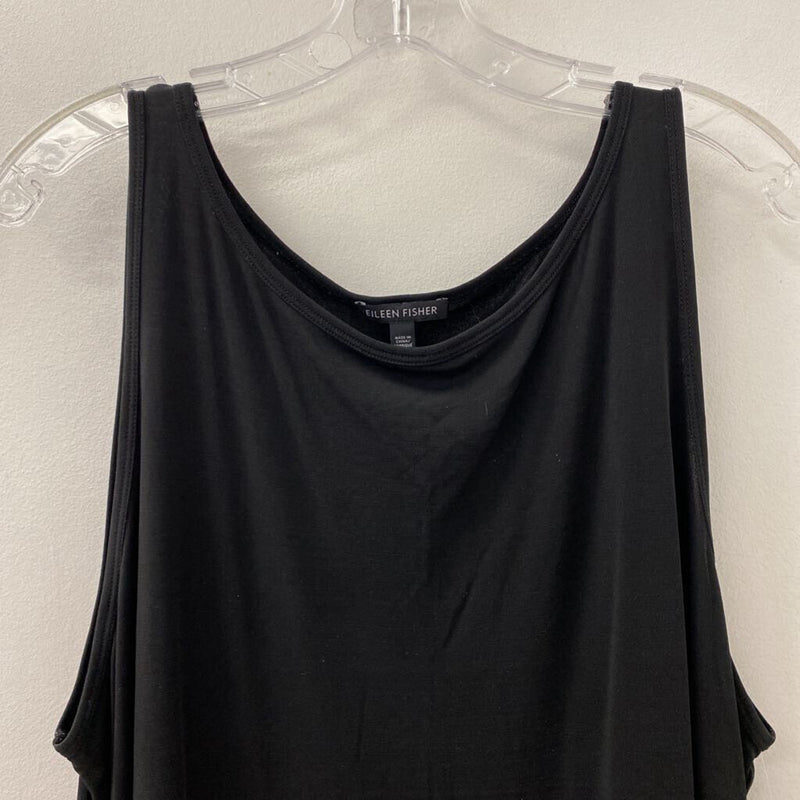 EILEEN FISHER WOMEN'S TOP black XL