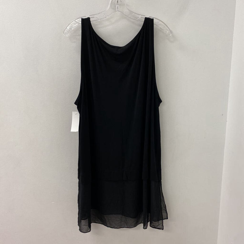 EILEEN FISHER WOMEN'S TOP black XL