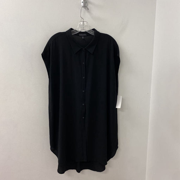 EILEEN FISHER WOMEN'S BLOUSE/SHIRT black XL