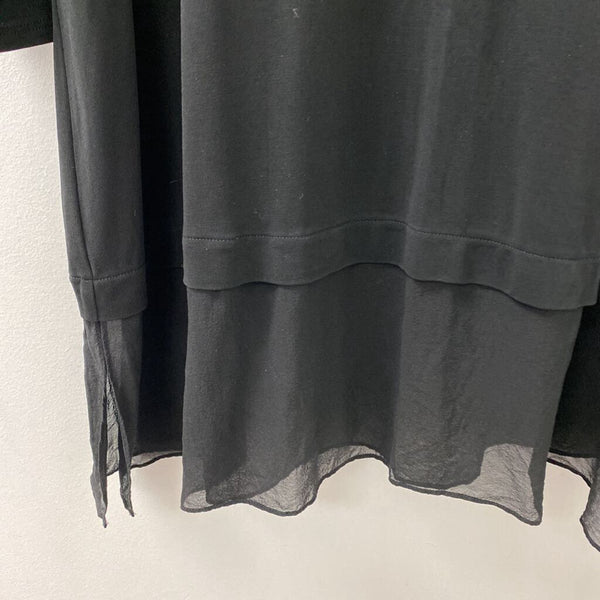 EILEEN FISHER WOMEN'S TOP black XL