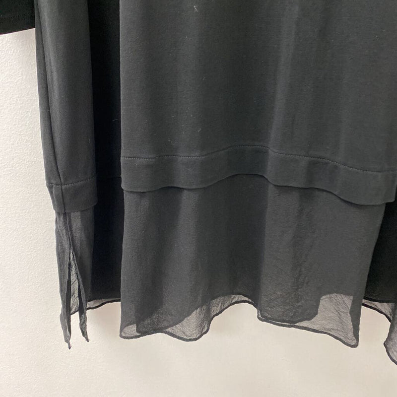 EILEEN FISHER WOMEN'S TOP black XL