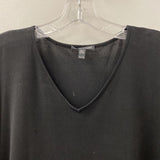 EILEEN FISHER WOMEN'S TOP black XL