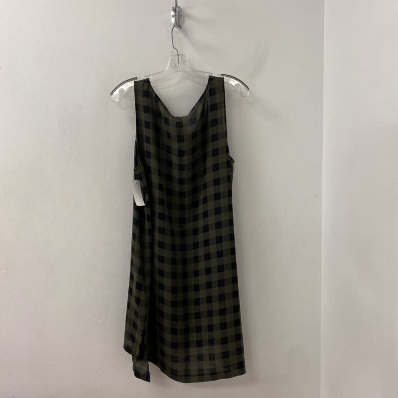 EILEEN FISHER WOMEN'S BLOUSE/SHIRT olive black XL