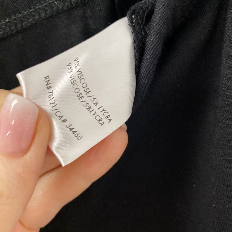 EILEEN FISHER WOMEN'S PANTS black L