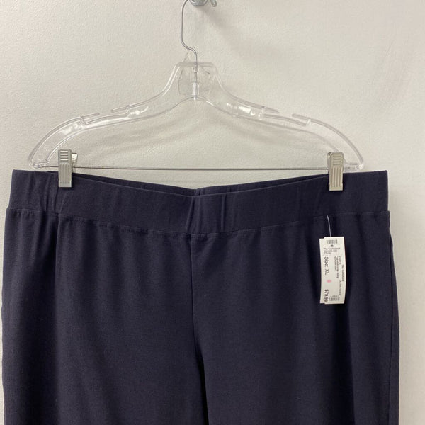 EILEEN FISHER WOMEN'S PANTS navy XL