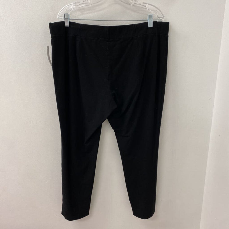 EILEEN FISHER WOMEN'S CAPRIS black XL