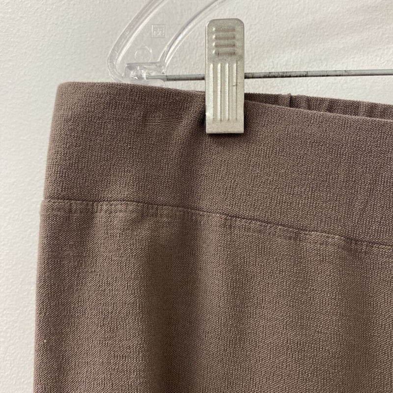 EILEEN FISHER WOMEN'S PANTS taupe XL