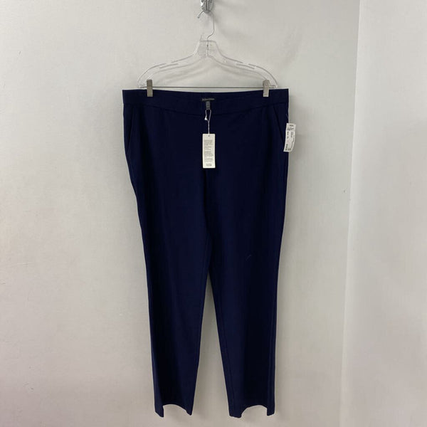 EILEEN FISHER WOMEN'S PANTS navy XL