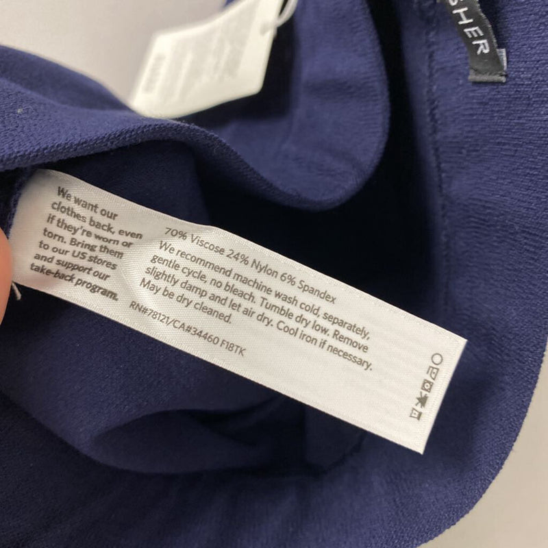 EILEEN FISHER WOMEN'S PANTS navy XL