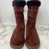 NAOT WOMEN'S BOOTS burgundy 42