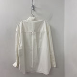 H&M WOMEN'S BLOUSE/SHIRT white S