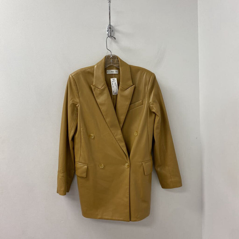 MANGO/MNG WOMEN'S BLAZER/JACKET tan XS