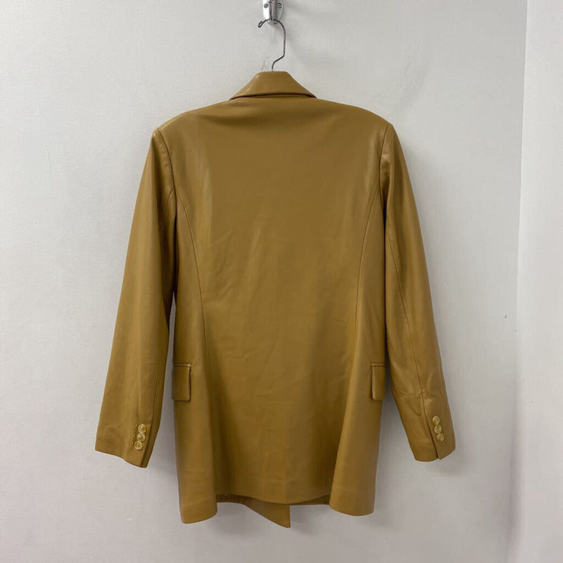 MANGO/MNG WOMEN'S BLAZER/JACKET tan XS