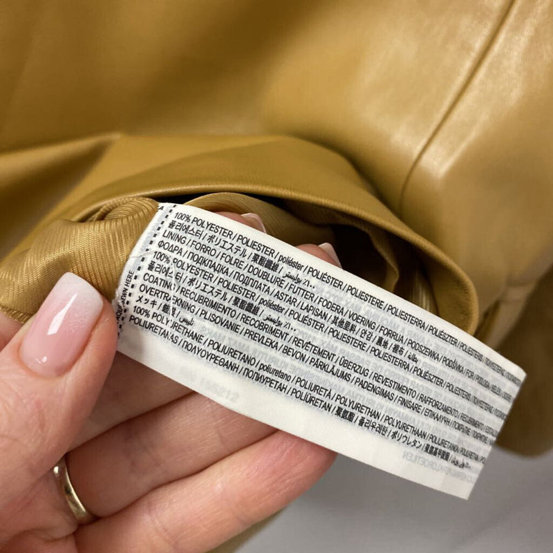 MANGO/MNG WOMEN'S BLAZER/JACKET tan XS