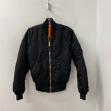 ALPHA WOMEN'S COAT black orange S