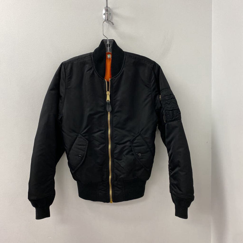 ALPHA WOMEN'S COAT black orange S