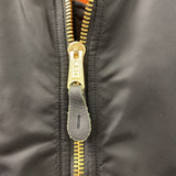 ALPHA WOMEN'S COAT black orange S