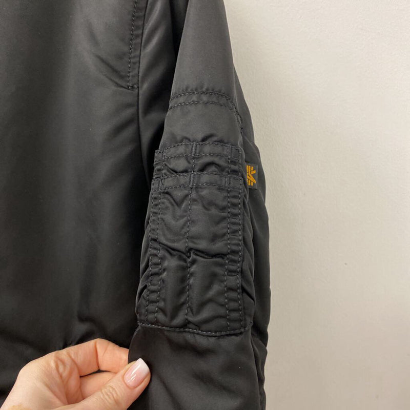 ALPHA WOMEN'S COAT black orange S