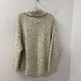 EILEEN FISHER WOMEN'S SWEATER white black XL