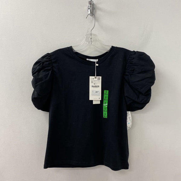 ZARA WOMEN'S TOP black S