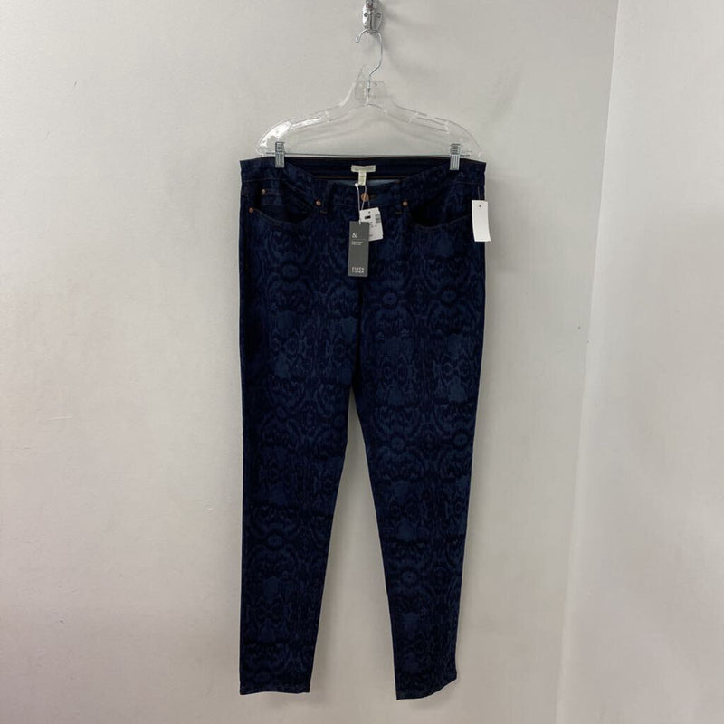 EILEEN FISHER WOMEN'S JEANS blue 16