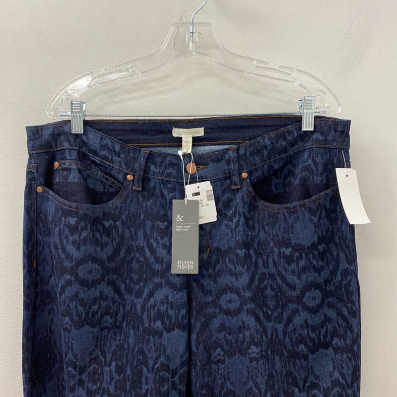 EILEEN FISHER WOMEN'S JEANS blue 16