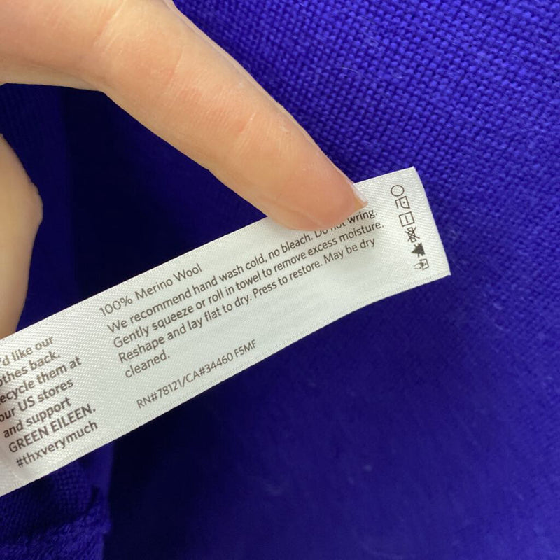 EILEEN FISHER WOMEN'S SWEATER violet XL
