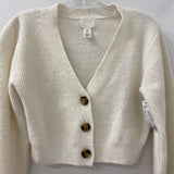 H&M WOMEN'S CARDIGAN cream S