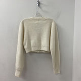H&M WOMEN'S CARDIGAN cream S