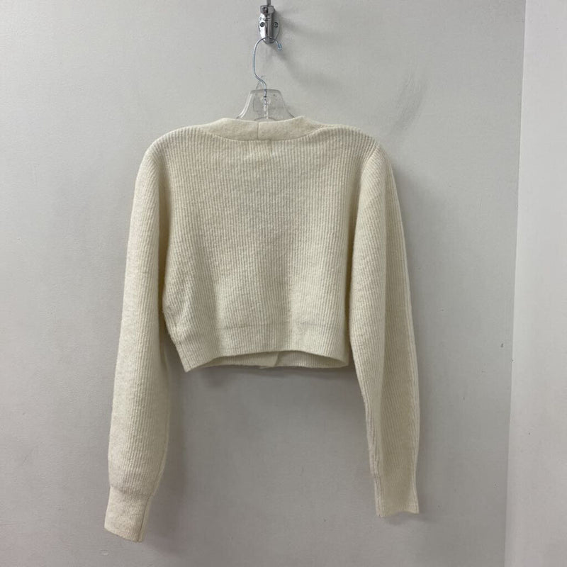 H&M WOMEN'S CARDIGAN cream S