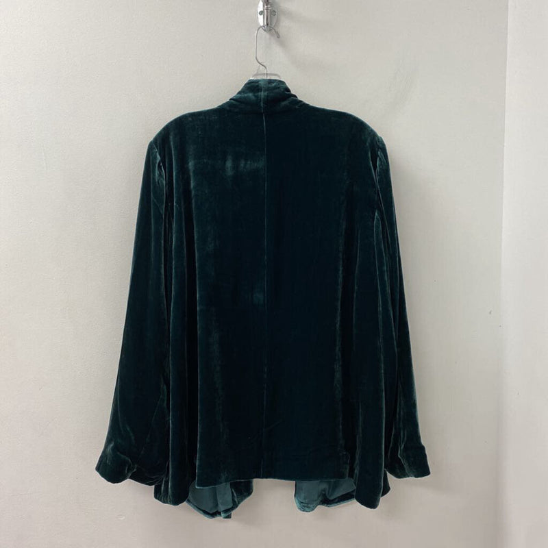 EILEEN FISHER WOMEN'S BLAZER/JACKET green XL