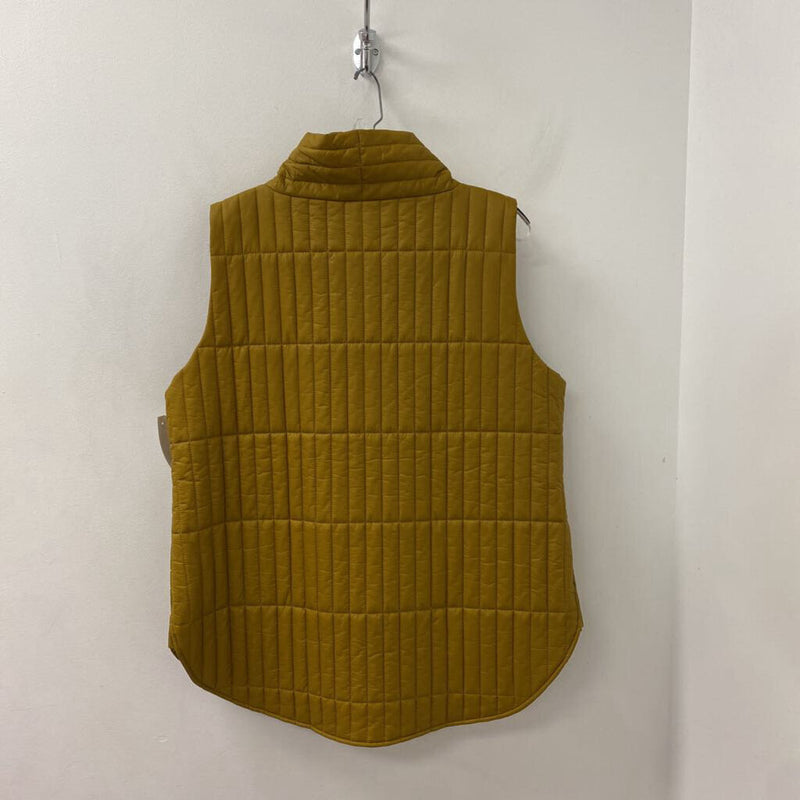 EILEEN FISHER WOMEN'S VESTS OUTERWEAR mustard XL
