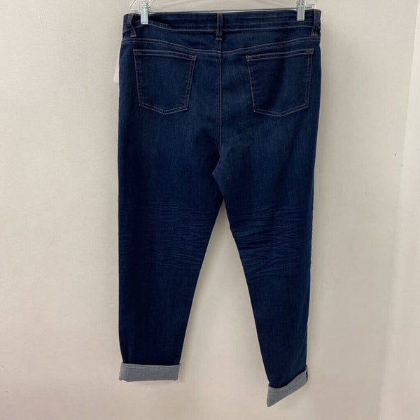 EILEEN FISHER WOMEN'S JEANS blue 16
