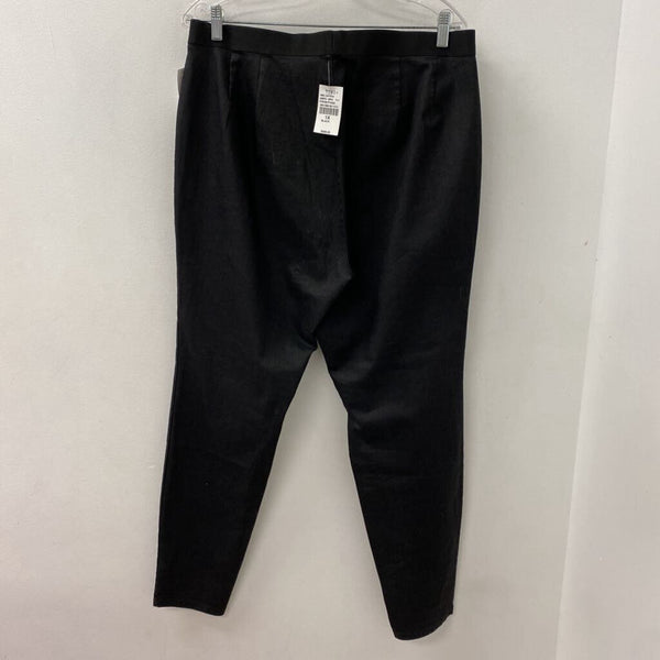 EILEEN FISHER WOMEN'S PLUS BOTTOM charcoal 1X