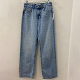 ZARA WOMEN'S JEANS blue S/4