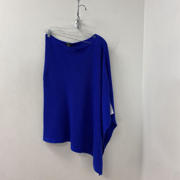 EILEEN FISHER WOMEN'S PONCHO/CAPE blue O/S