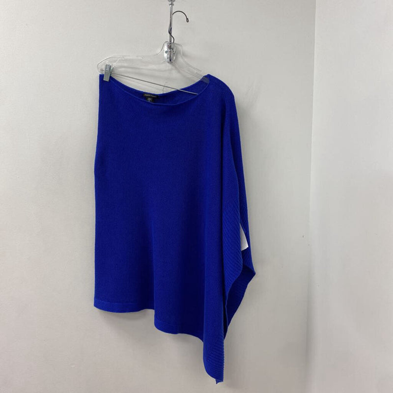 EILEEN FISHER WOMEN'S PONCHO/CAPE blue O/S