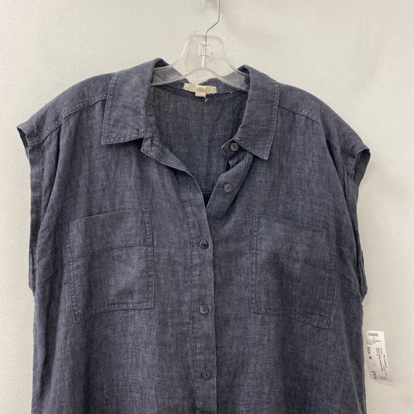 EILEEN FISHER WOMEN'S DRESS denim M