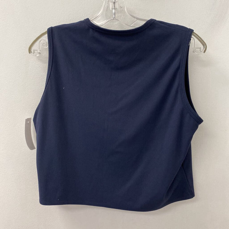 UNIQLO WOMEN'S ACTIVE TOP navy L