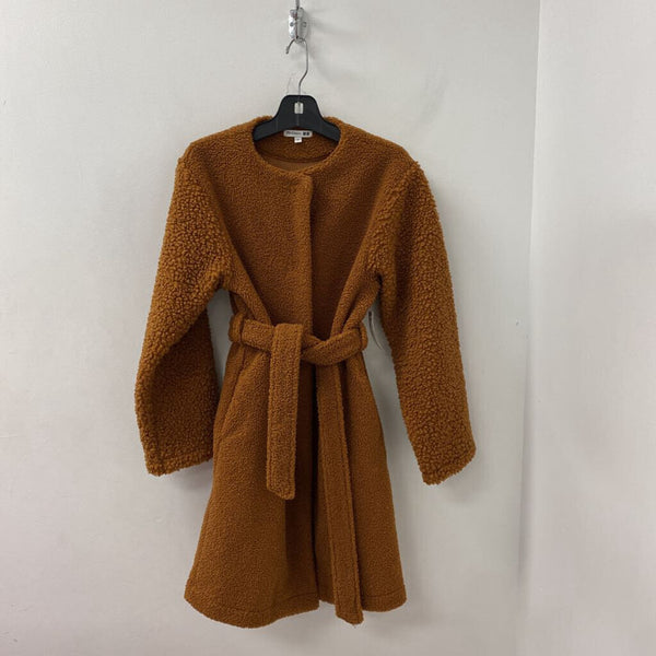 UNIQLO WOMEN'S COAT orange S