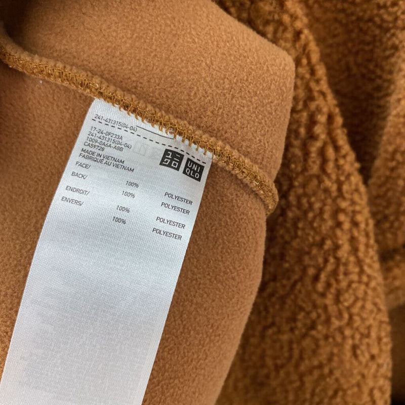 UNIQLO WOMEN'S COAT orange S