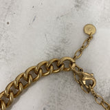 STELLA & DOT WOMEN'S NECKLACE gold green turquoise
